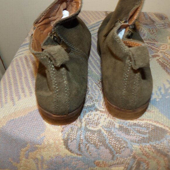 Lucky Brand Basel Leather Booties Sz 8.5 - Picture 6 of 9